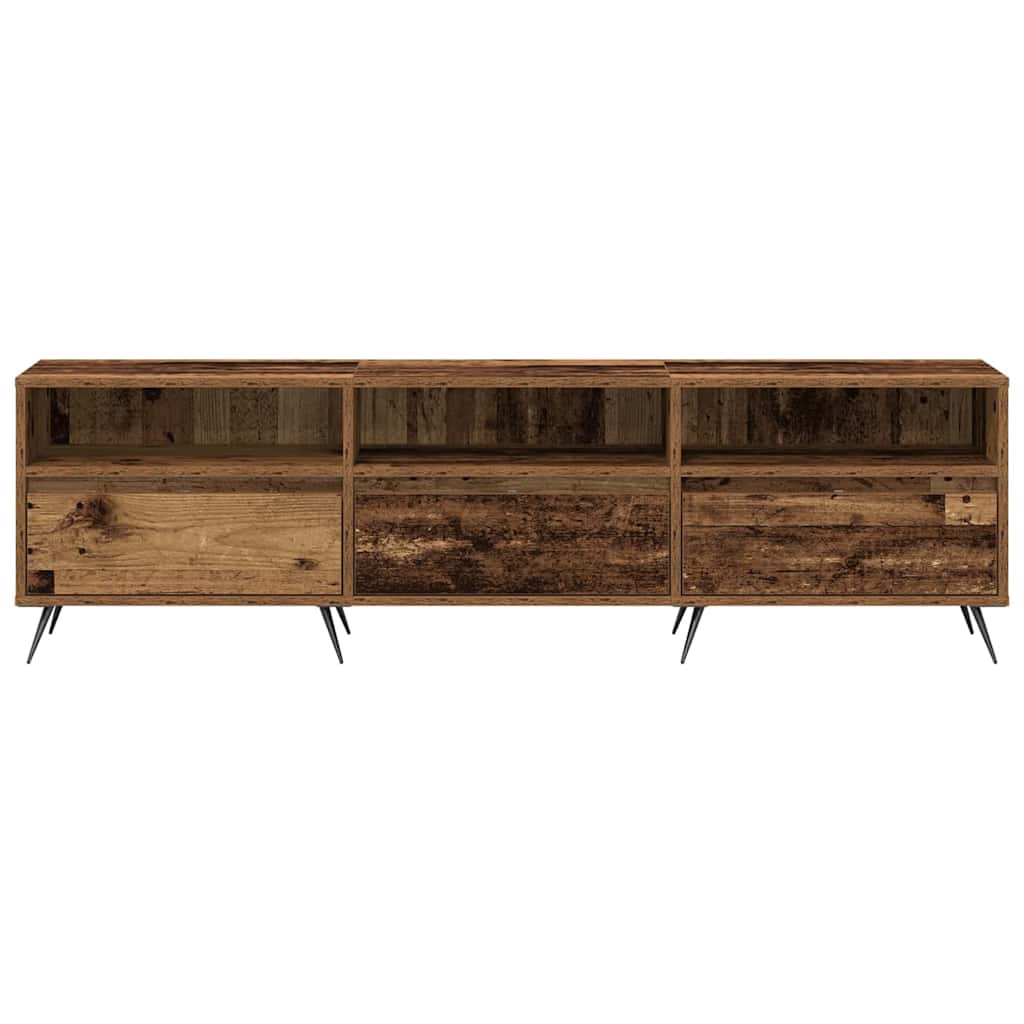 TV-kast Oud hout 150 x 30 x 44,5 cm Bewerkt hout is nu te koop bij PeponiXL, paradijselijk wonen!