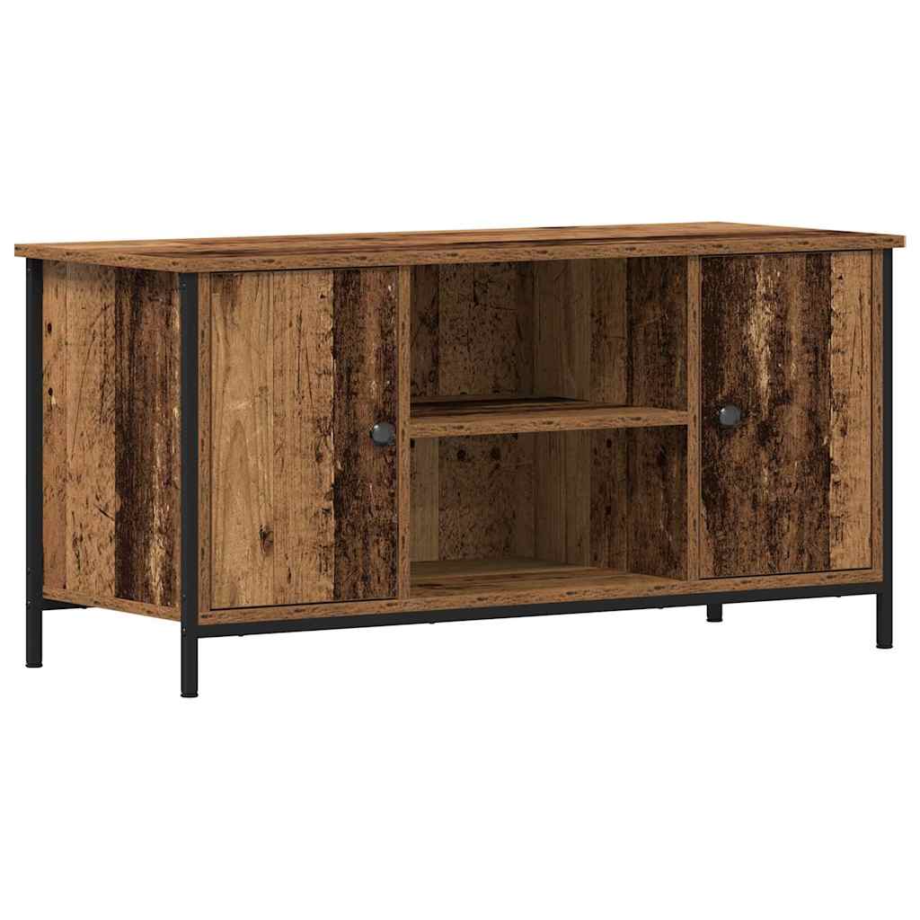TV-kast Oud hout 100 x 40 x 50 cm Bewerkt hout is nu te koop bij PeponiXL, paradijselijk wonen!