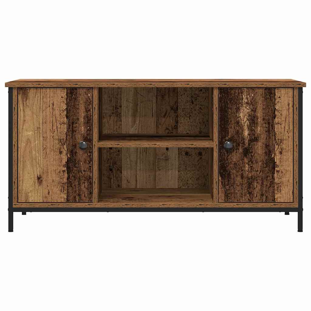 TV-kast Oud hout 100 x 40 x 50 cm Bewerkt hout is nu te koop bij PeponiXL, paradijselijk wonen!