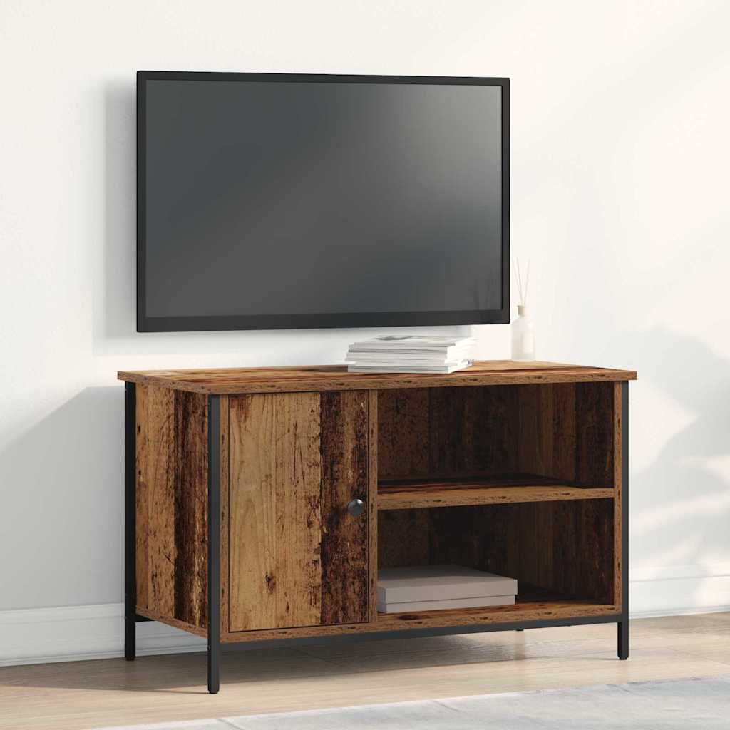 TV-kast Oud hout 80 x 40 x 50 cm Bewerkt hout is nu te koop bij PeponiXL, paradijselijk wonen!