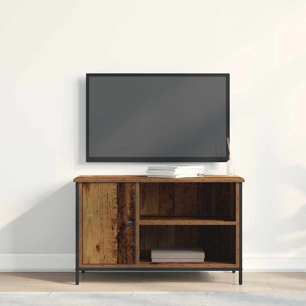 TV-kast Oud hout 80 x 40 x 50 cm Bewerkt hout is nu te koop bij PeponiXL, paradijselijk wonen!