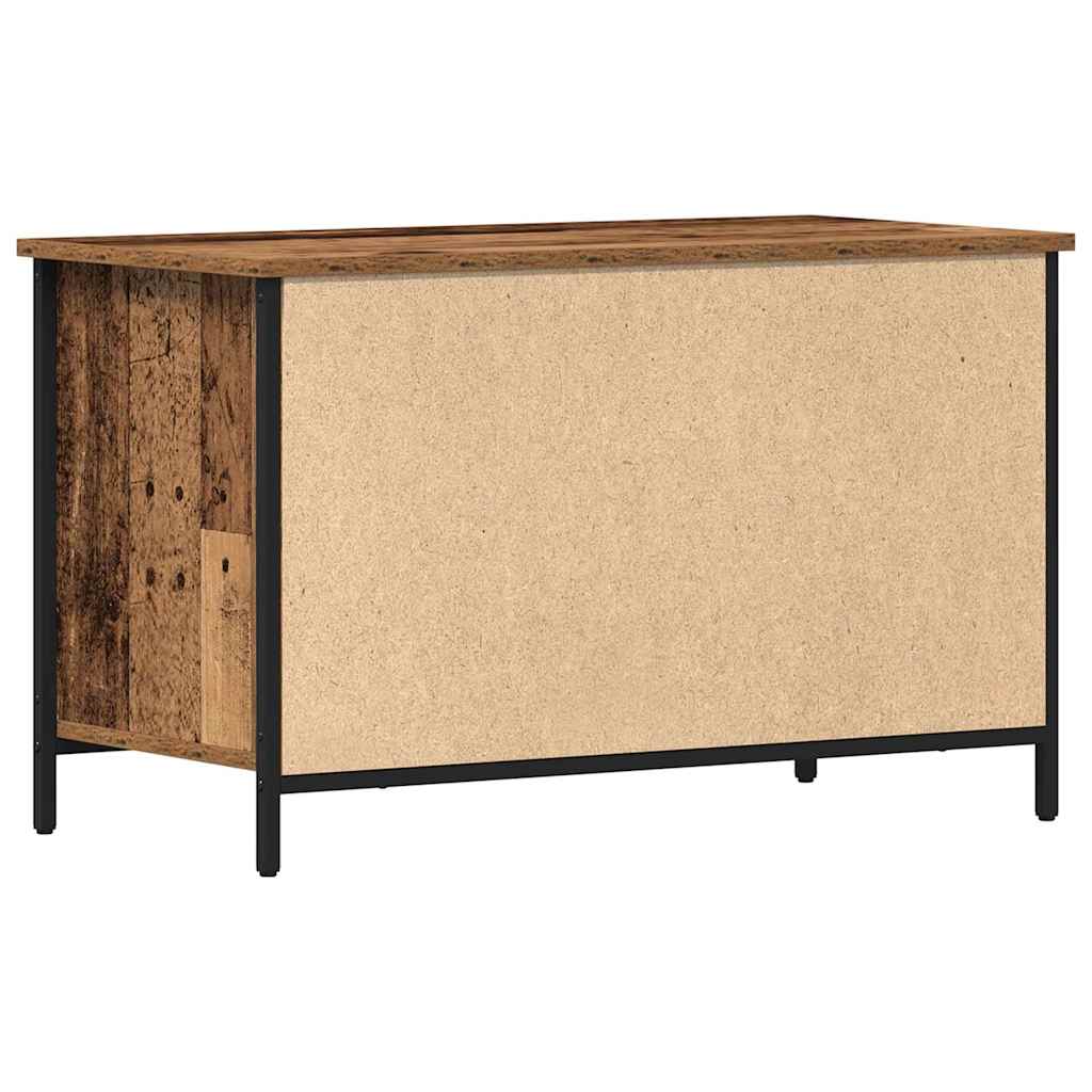 TV-kast Oud hout 80 x 40 x 50 cm Bewerkt hout is nu te koop bij PeponiXL, paradijselijk wonen!