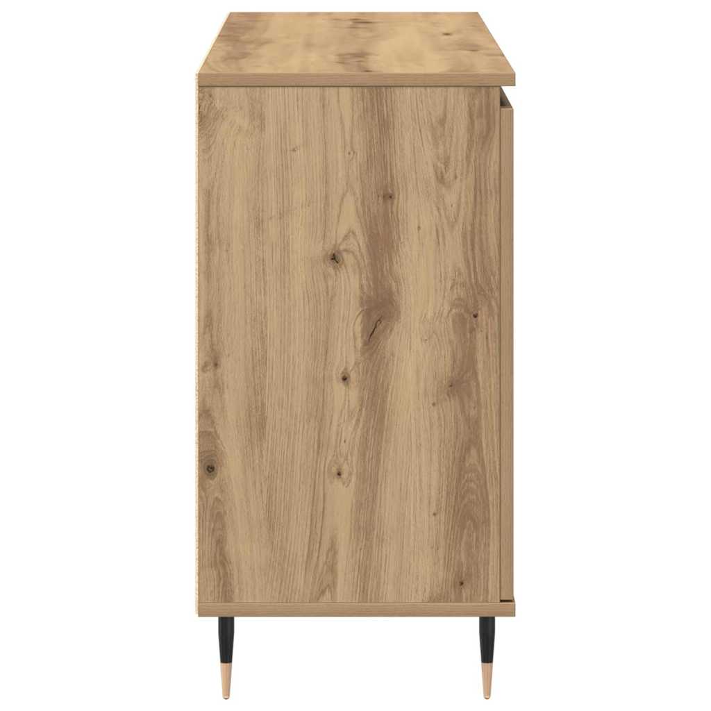 Dressoir met lade Artisan Eiken 101,5 x 35 x 70 cm Bewerkt hout is nu te koop bij PeponiXL, paradijselijk wonen!