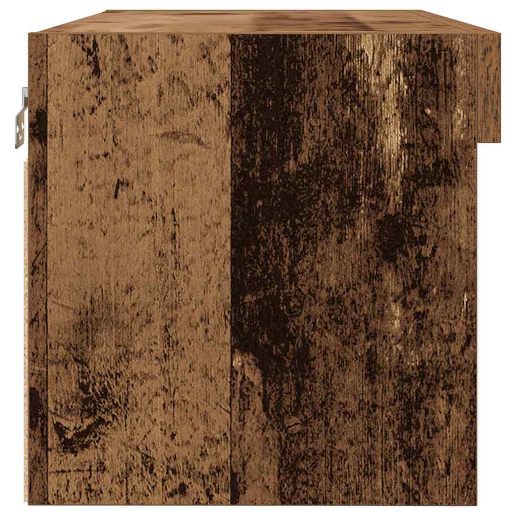 Tv-meubelset 2 pcs Oud hout 80 x 30 x 30 cm Bewerkt hout is nu te koop bij PeponiXL, paradijselijk wonen!