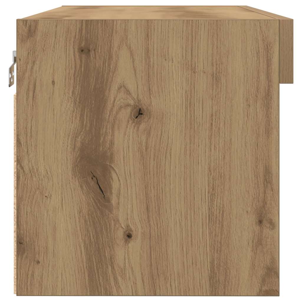 Tv-meubelset 2 pcs Artisan Eiken 80 x 30 x 30 cm Bewerkt hout is nu te koop bij PeponiXL, paradijselijk wonen!
