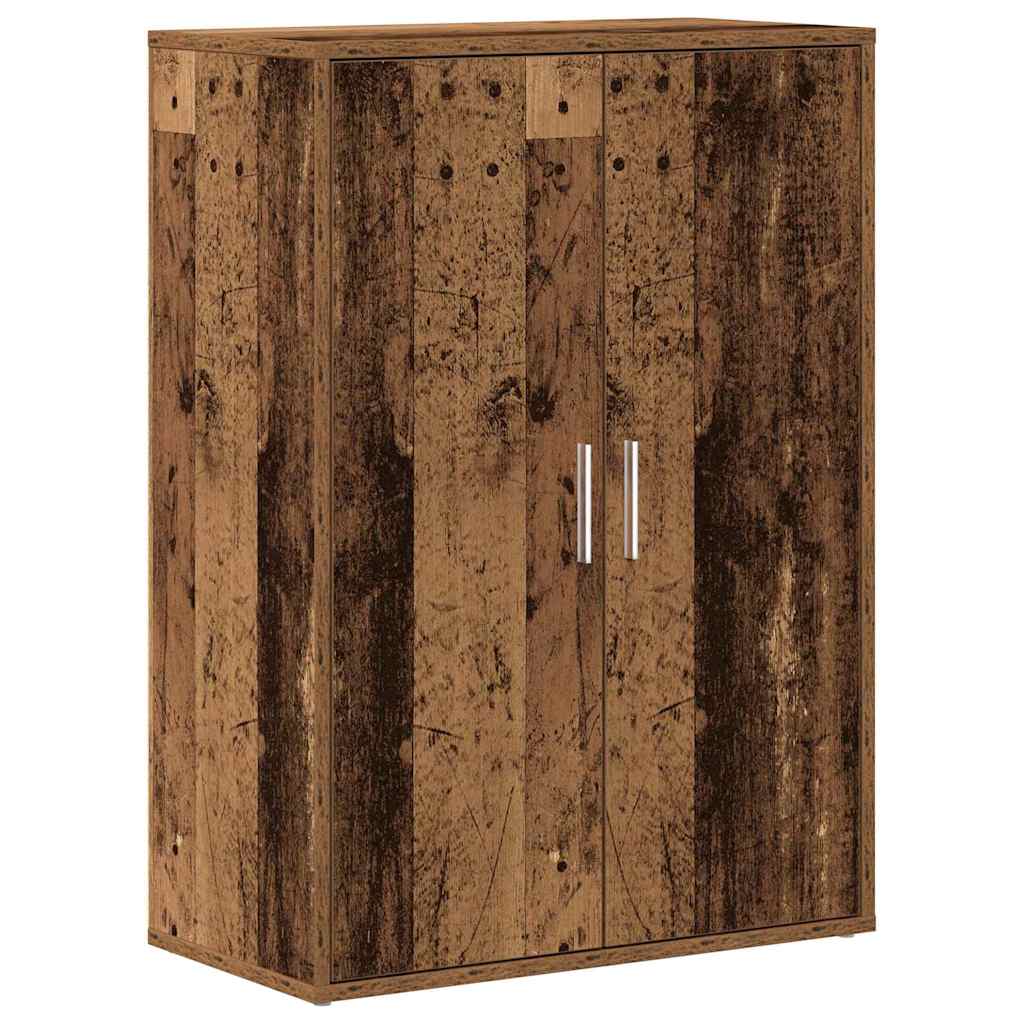 Dressoir Oudhout 60 x 31 x 84 cm Bewerkt hout is nu te koop bij PeponiXL, paradijselijk wonen!