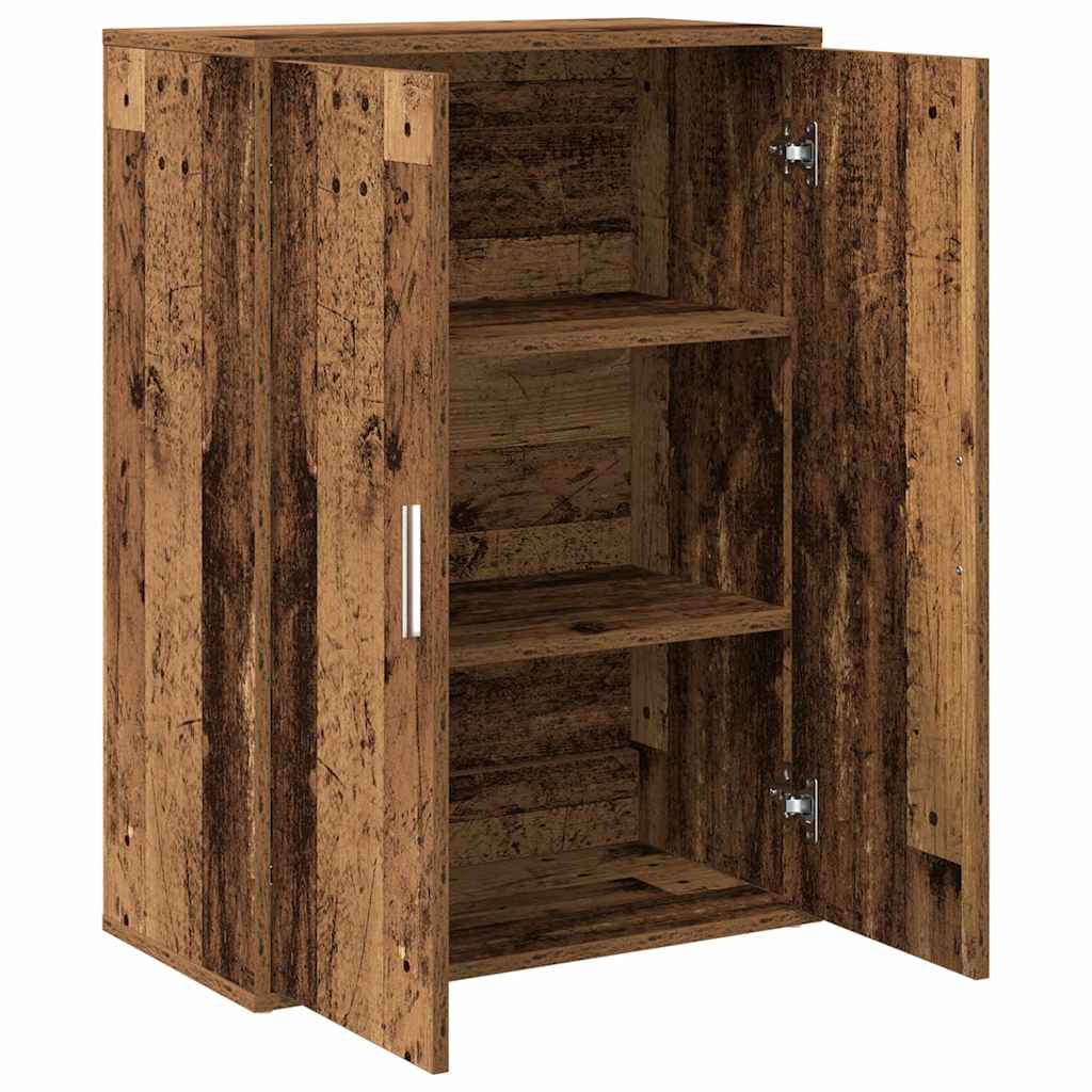 Dressoir Oudhout 60 x 31 x 84 cm Bewerkt hout is nu te koop bij PeponiXL, paradijselijk wonen!