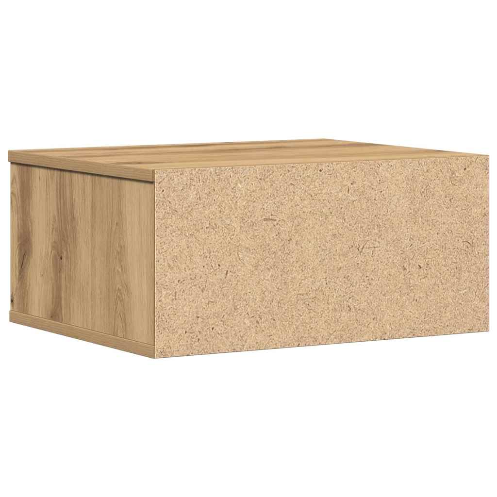 Printerstand Artisan Eiken 49 x 40 x 22.5 cm Bewerkt hout is nu te koop bij PeponiXL, paradijselijk wonen!