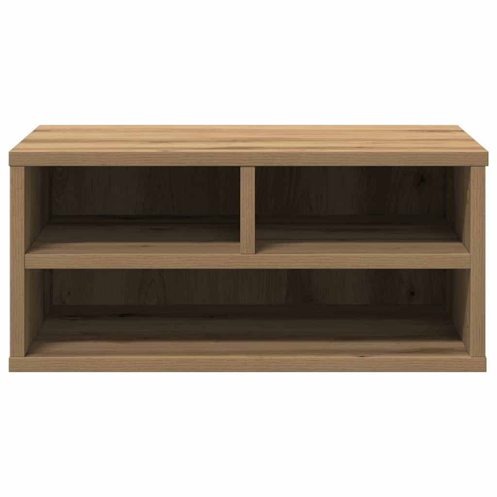 Printerstand Artisan Eiken 49 x 40 x 22.5 cm Bewerkt hout is nu te koop bij PeponiXL, paradijselijk wonen!