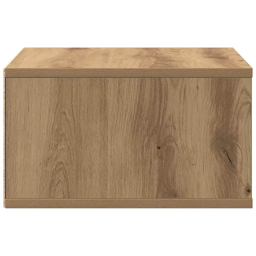 Printerstand Artisan Eiken 49 x 40 x 22.5 cm Bewerkt hout is nu te koop bij PeponiXL, paradijselijk wonen!