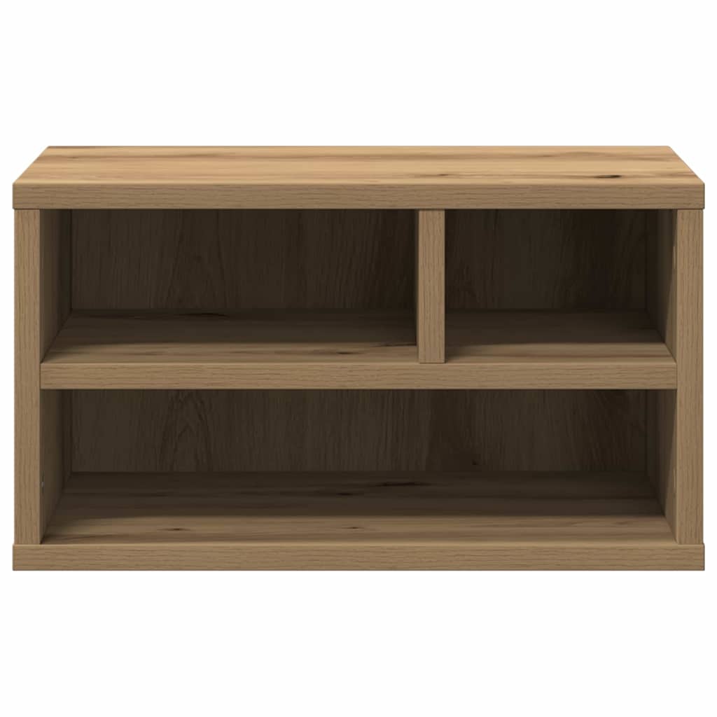 Printerstand Artisan Eiken 40 x 32 x 22,5 cm Bewerkt hout is nu te koop bij PeponiXL, paradijselijk wonen!