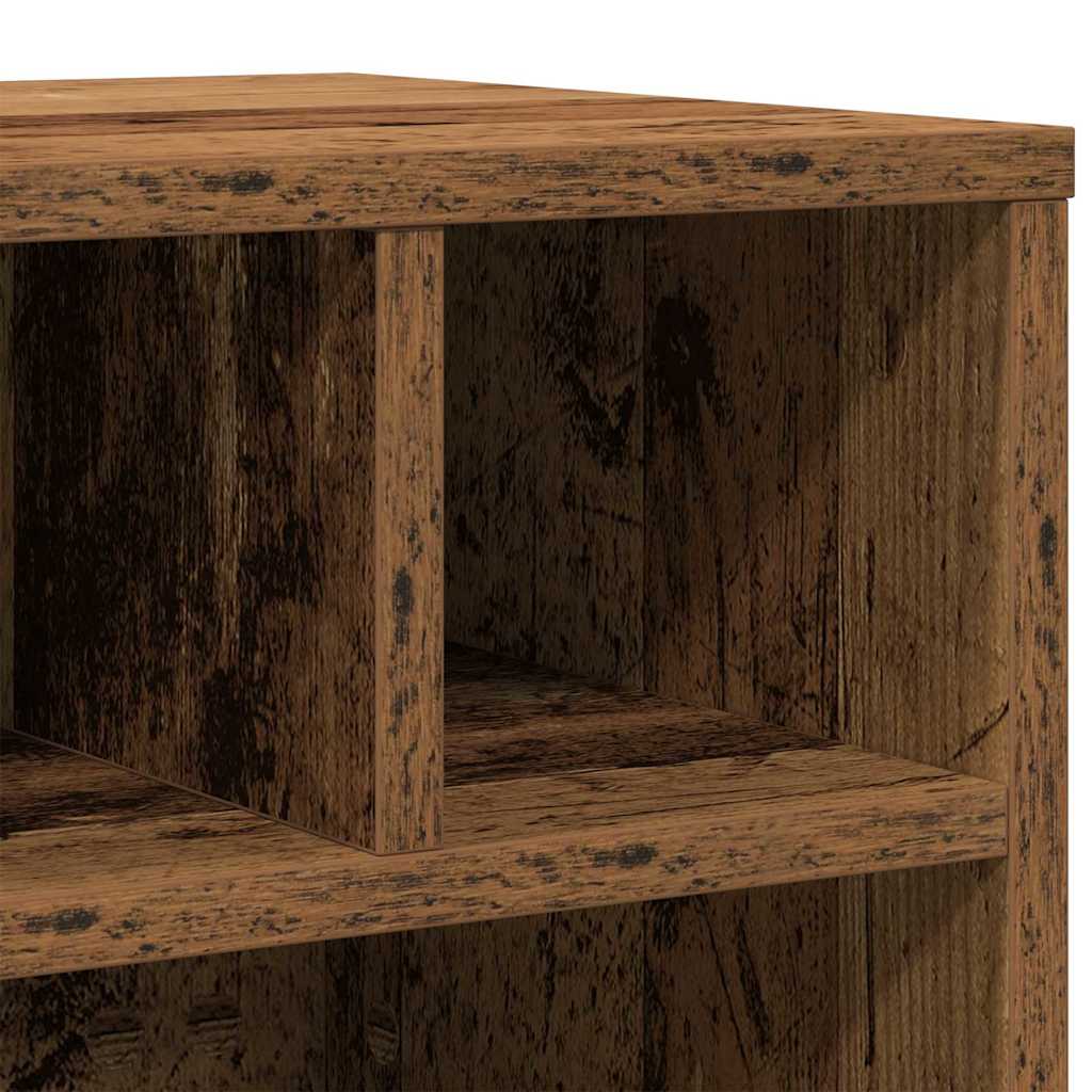 Printerstand met opslag Oudhout 41 x 32 x 33.5 cm Bewerkt hout is nu te koop bij PeponiXL, paradijselijk wonen!