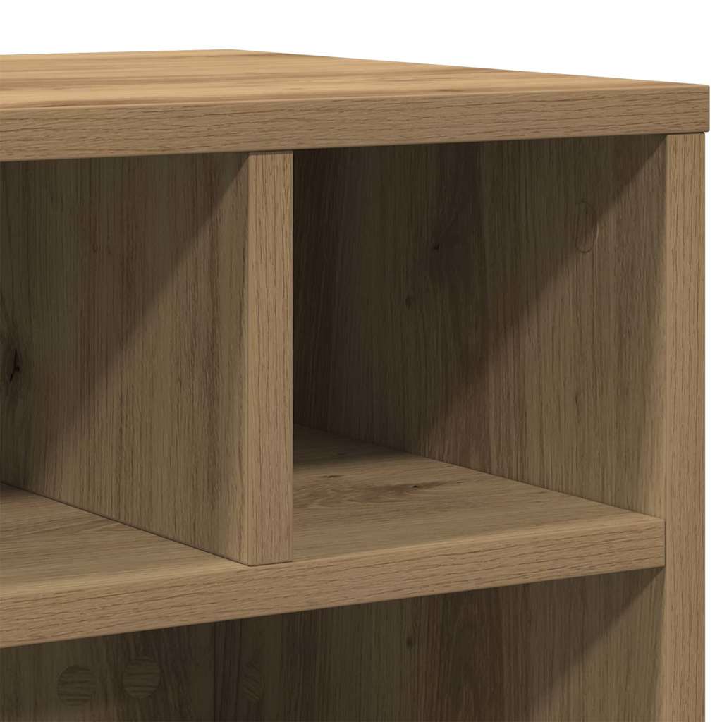 Printerstand Artisan Eiken 41 x 32 x 34,5 cm Bewerkt hout is nu te koop bij PeponiXL, paradijselijk wonen!