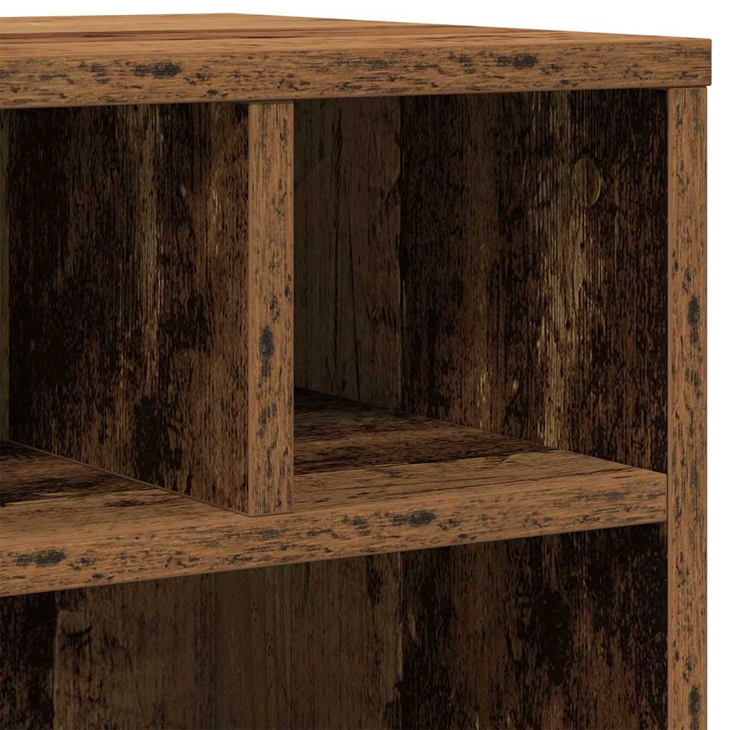 Printerstand met opslag Oud hout 41 x 32 x 48 cm Bewerkt hout is nu te koop bij PeponiXL, paradijselijk wonen!