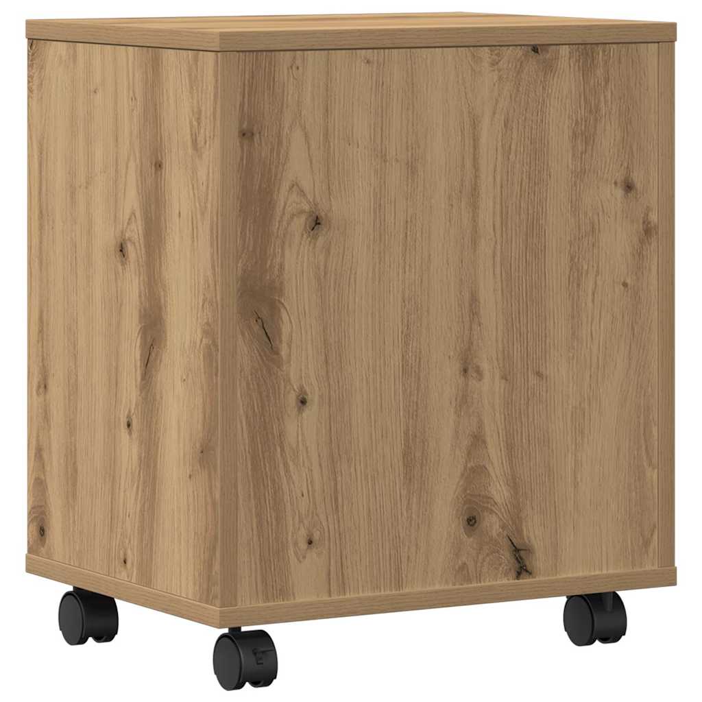 Printerstand met opslag artisanaal eikenkleurig 41 x 32 x 48 cm is nu te koop bij PeponiXL, paradijselijk wonen!