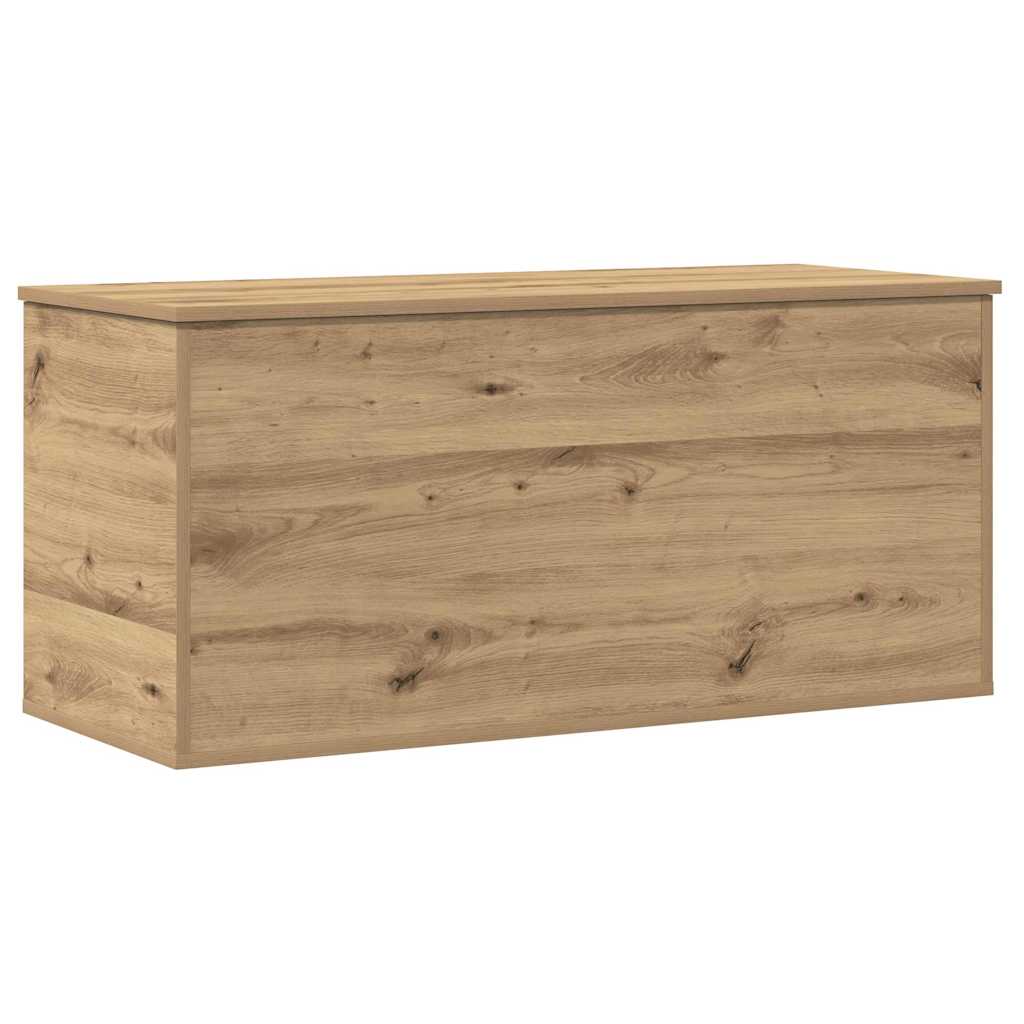 Opslagdoos met opslag artisanaal eikenkleurig 100 x 42 x 46 cm is nu te koop bij PeponiXL, paradijselijk wonen!