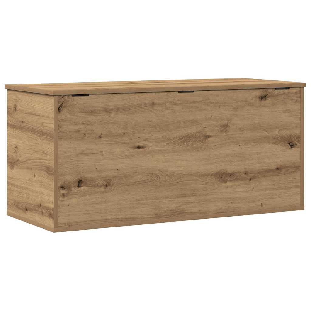 Opslagdoos met opslag artisanaal eikenkleurig 100 x 42 x 46 cm is nu te koop bij PeponiXL, paradijselijk wonen!
