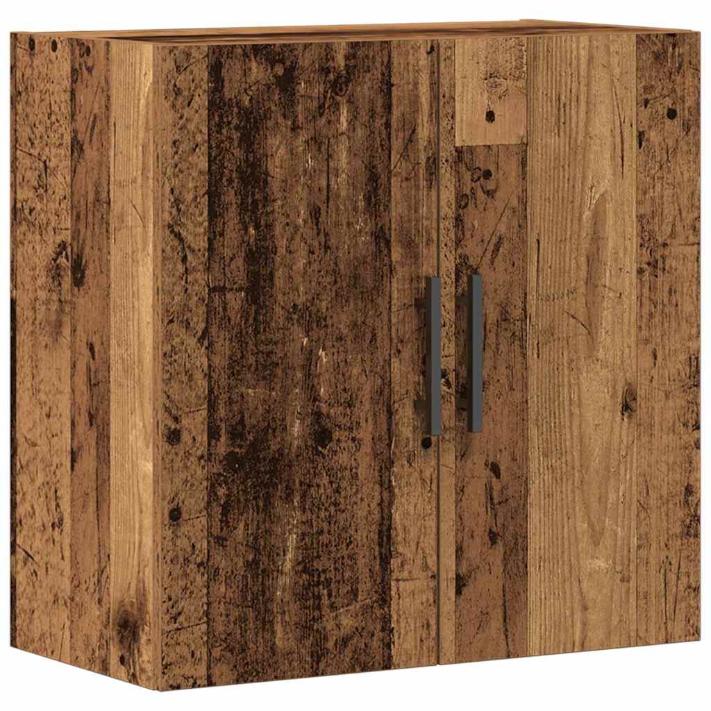Wandkast Wandgemonteerd Oud Hout 60 x 31,5 x 60 cm Bewerkt hout is nu te koop bij PeponiXL, paradijselijk wonen!