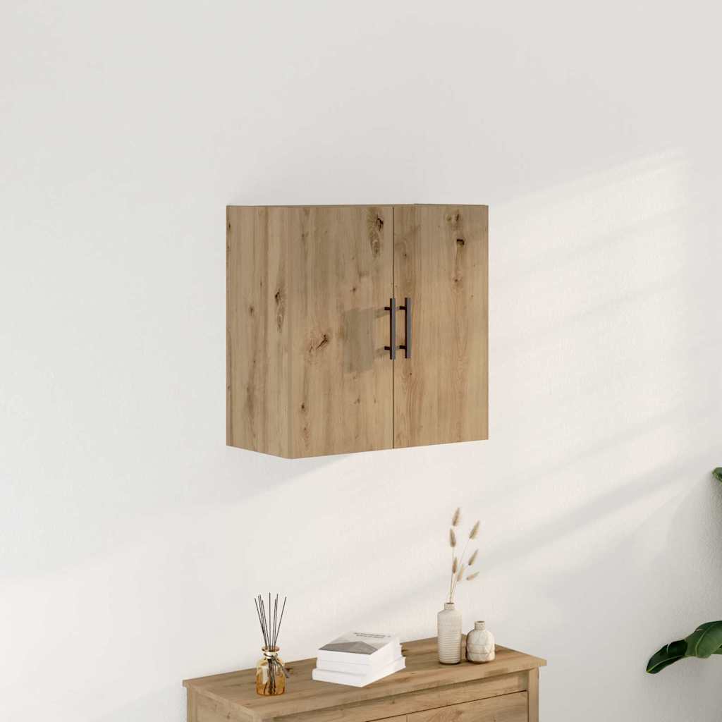 Wandkast Artisan Eiken 60 x 31,5 x 60 cm Bewerkt hout is nu te koop bij PeponiXL, paradijselijk wonen!