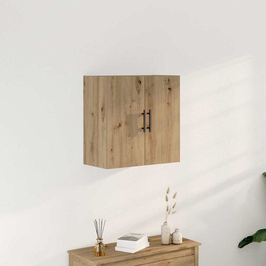 Wandkast Artisan Eiken 60 x 31,5 x 60 cm Bewerkt hout is nu te koop bij PeponiXL, paradijselijk wonen!