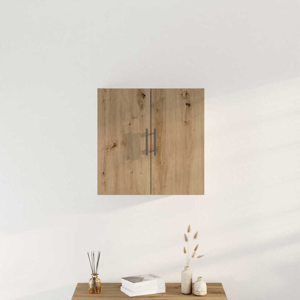 Wandkast Artisan Eiken 60 x 31,5 x 60 cm Bewerkt hout is nu te koop bij PeponiXL, paradijselijk wonen!