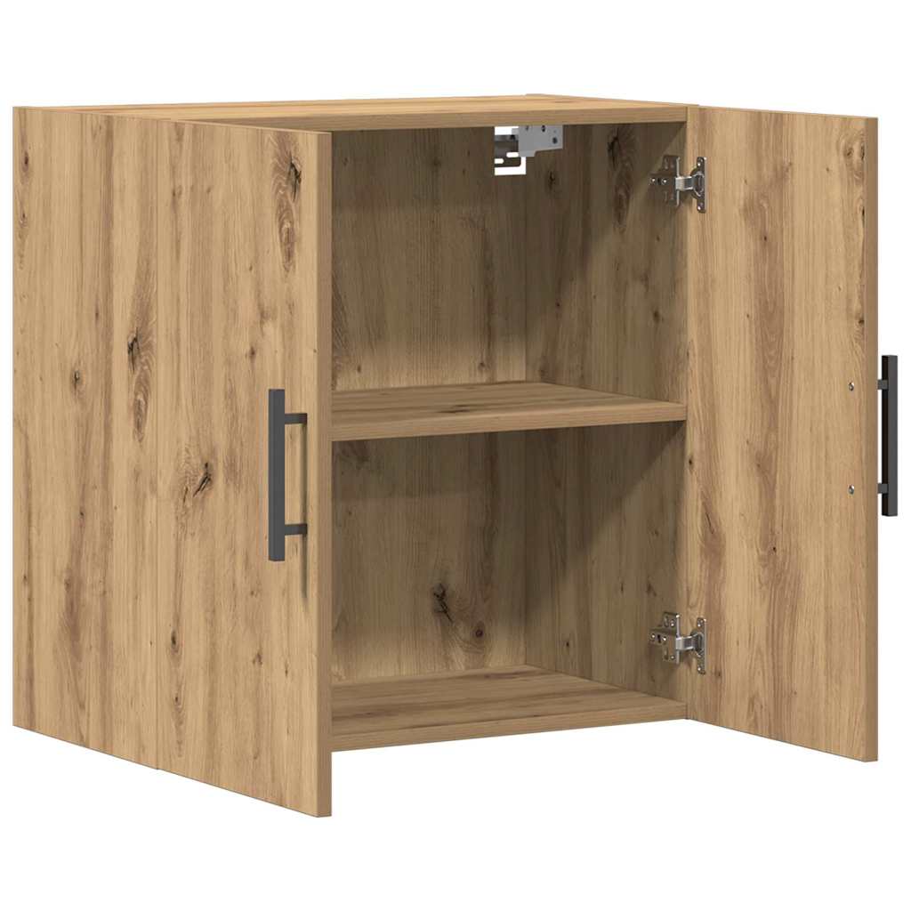Wandkast Artisan Eiken 60 x 31,5 x 60 cm Bewerkt hout is nu te koop bij PeponiXL, paradijselijk wonen!