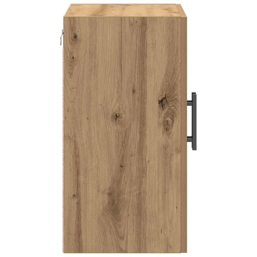 Wandkast Artisan Eiken 60 x 31,5 x 60 cm Bewerkt hout is nu te koop bij PeponiXL, paradijselijk wonen!