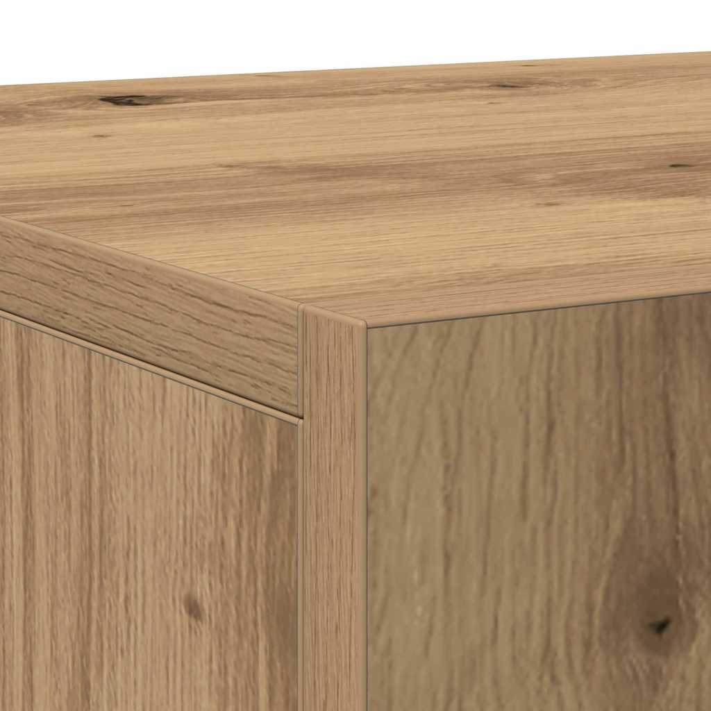 Dressoir Artisan Eiken 90 x 34 x 80 cm Bewerkt hout is nu te koop bij PeponiXL, paradijselijk wonen!