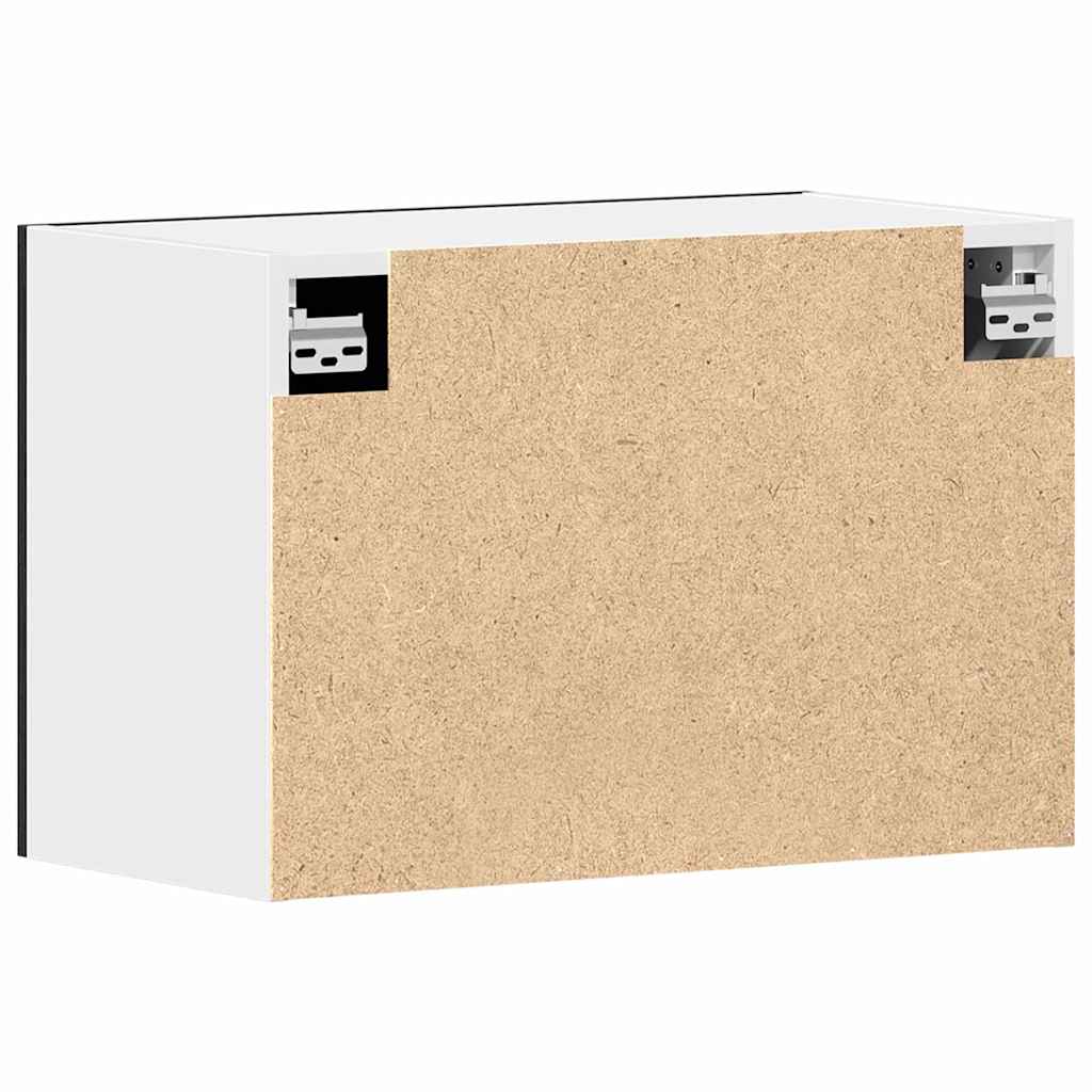 Hangkast Lyon Zwart Eiken 60 x 31 x 40 cm Bewerkt hout is nu te koop bij PeponiXL, paradijselijk wonen!