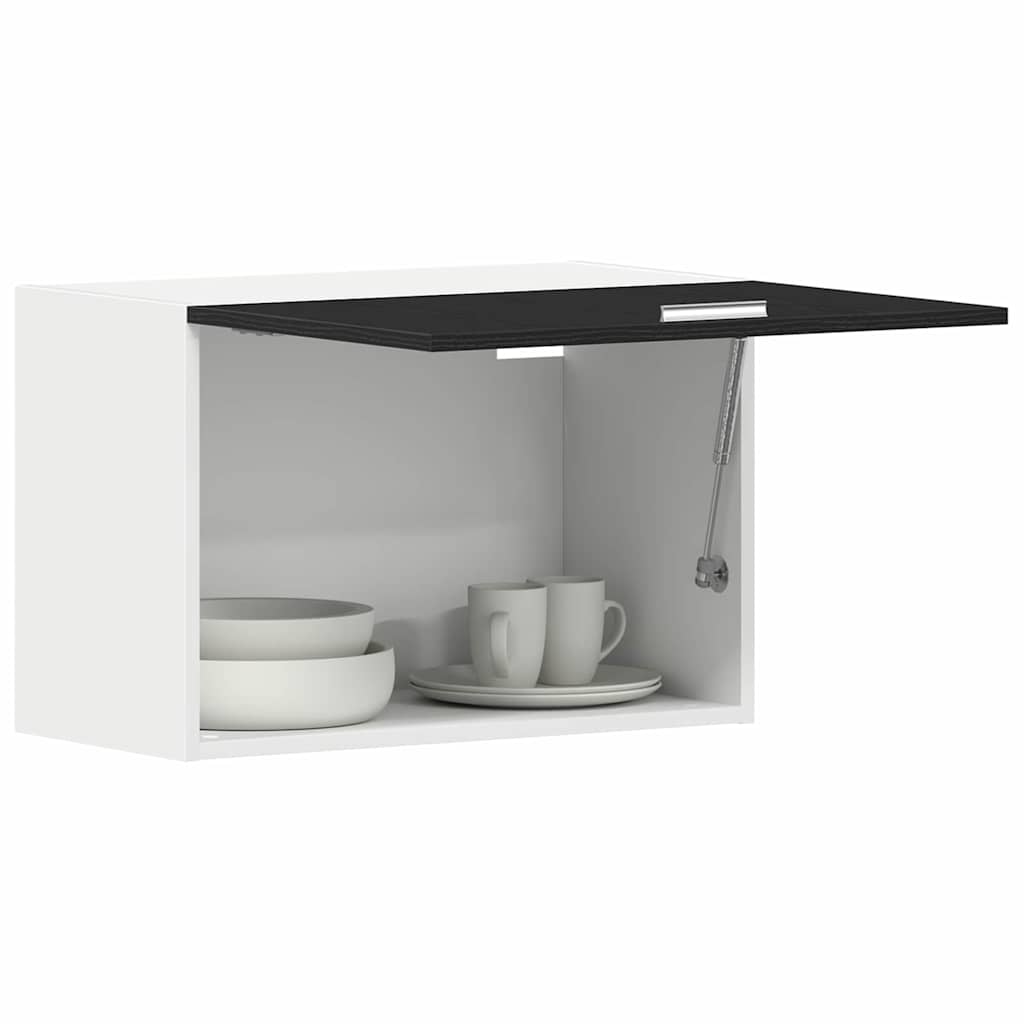 Hangkast Lyon Zwart Eiken 60 x 31 x 40 cm Bewerkt hout is nu te koop bij PeponiXL, paradijselijk wonen!