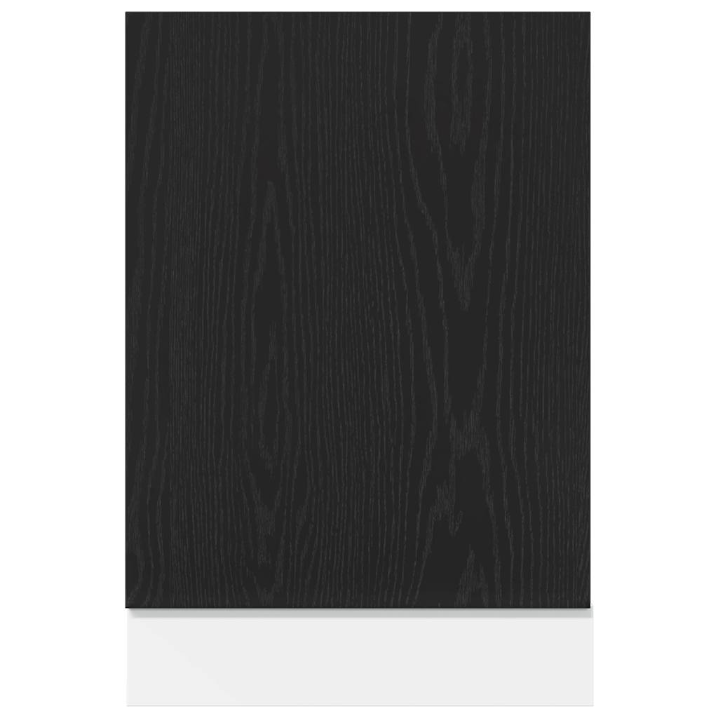 Vaatwasserpaneel Lyon 45x1,5x67 cm bewerkt hout zwart eiken is nu te koop bij PeponiXL, paradijselijk wonen!
