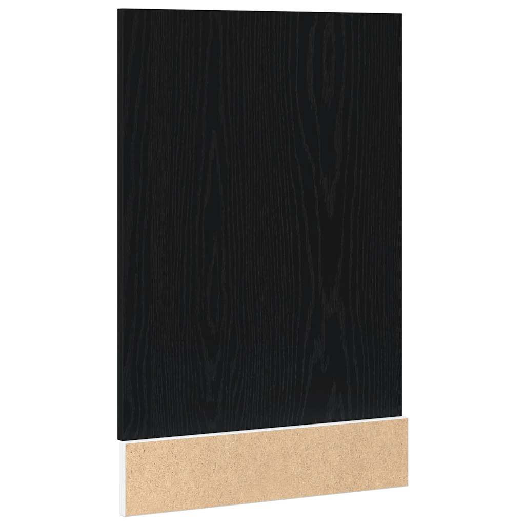 Vaatwasserpaneel Lyon 45x1,5x67 cm bewerkt hout zwart eiken is nu te koop bij PeponiXL, paradijselijk wonen!