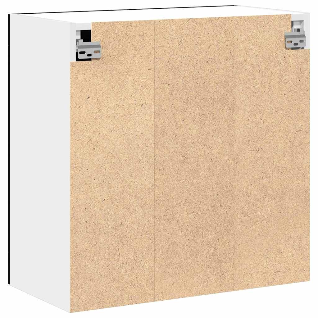 Hangkast met plank Zwart Eiken 60 x 31 x 60 cm Bewerkt hout is nu te koop bij PeponiXL, paradijselijk wonen!