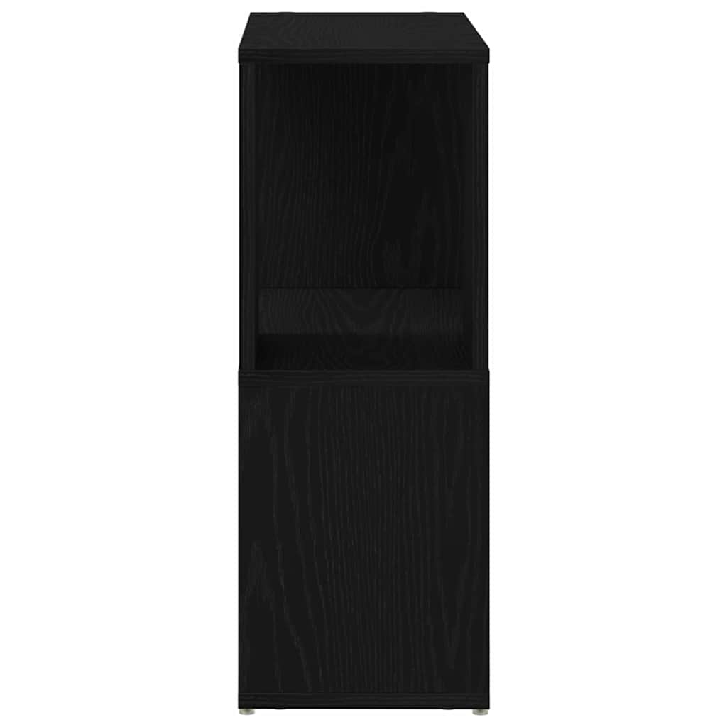 Tv-meubelset Wandgemonteerd Zwart 60 x 24 x 63 cm Bewerkt hout is nu te koop bij PeponiXL, paradijselijk wonen!