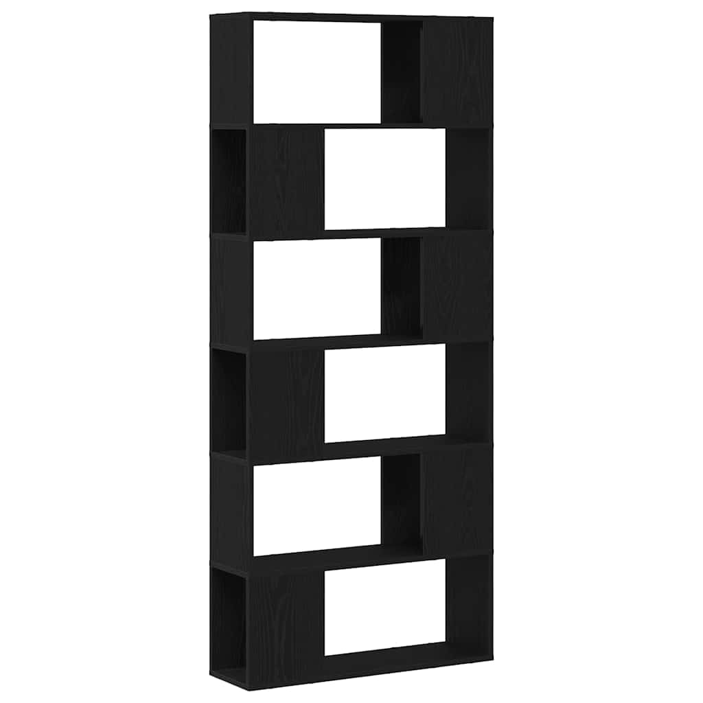 Tv-meubelset Wandgemonteerd Zwart 80 x 24 x 186 cm Bewerkt hout is nu te koop bij PeponiXL, paradijselijk wonen!