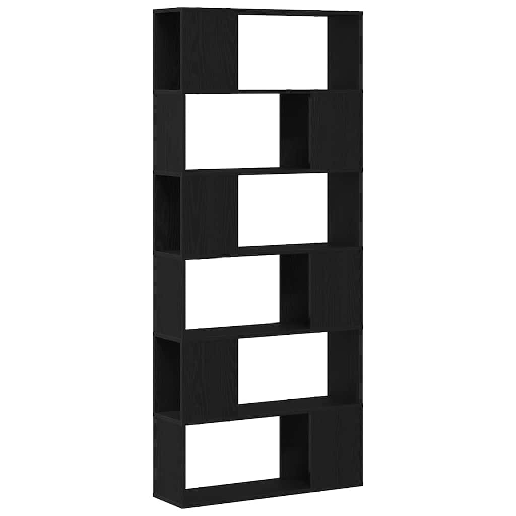 Tv-meubelset Wandgemonteerd Zwart 80 x 24 x 186 cm Bewerkt hout is nu te koop bij PeponiXL, paradijselijk wonen!