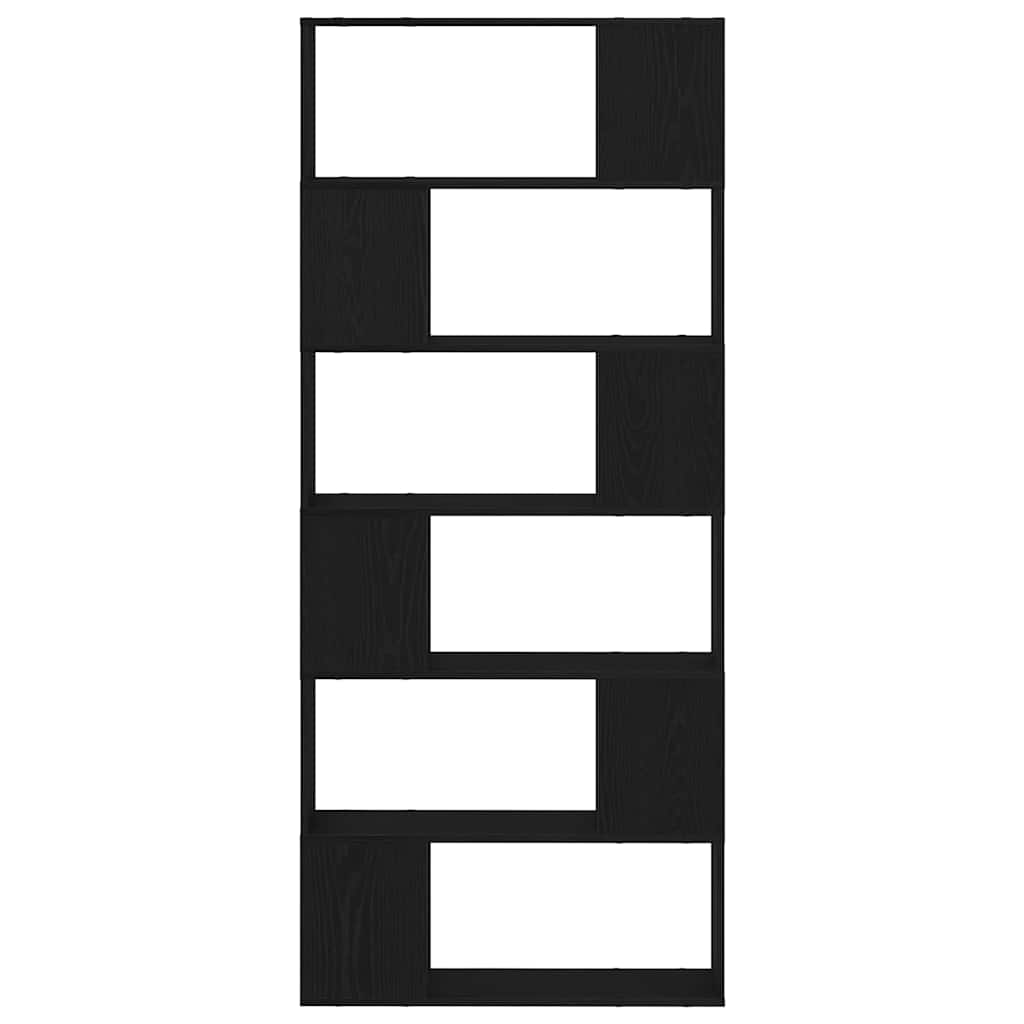 Tv-meubelset Wandgemonteerd Zwart 80 x 24 x 186 cm Bewerkt hout is nu te koop bij PeponiXL, paradijselijk wonen!
