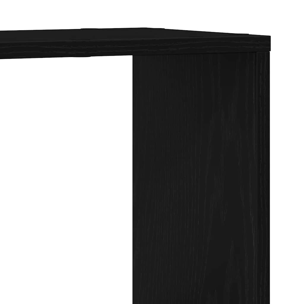 Tv-meubelset Wandgemonteerd Zwart 100 x 24 x 63 cm Bewerkt hout is nu te koop bij PeponiXL, paradijselijk wonen!
