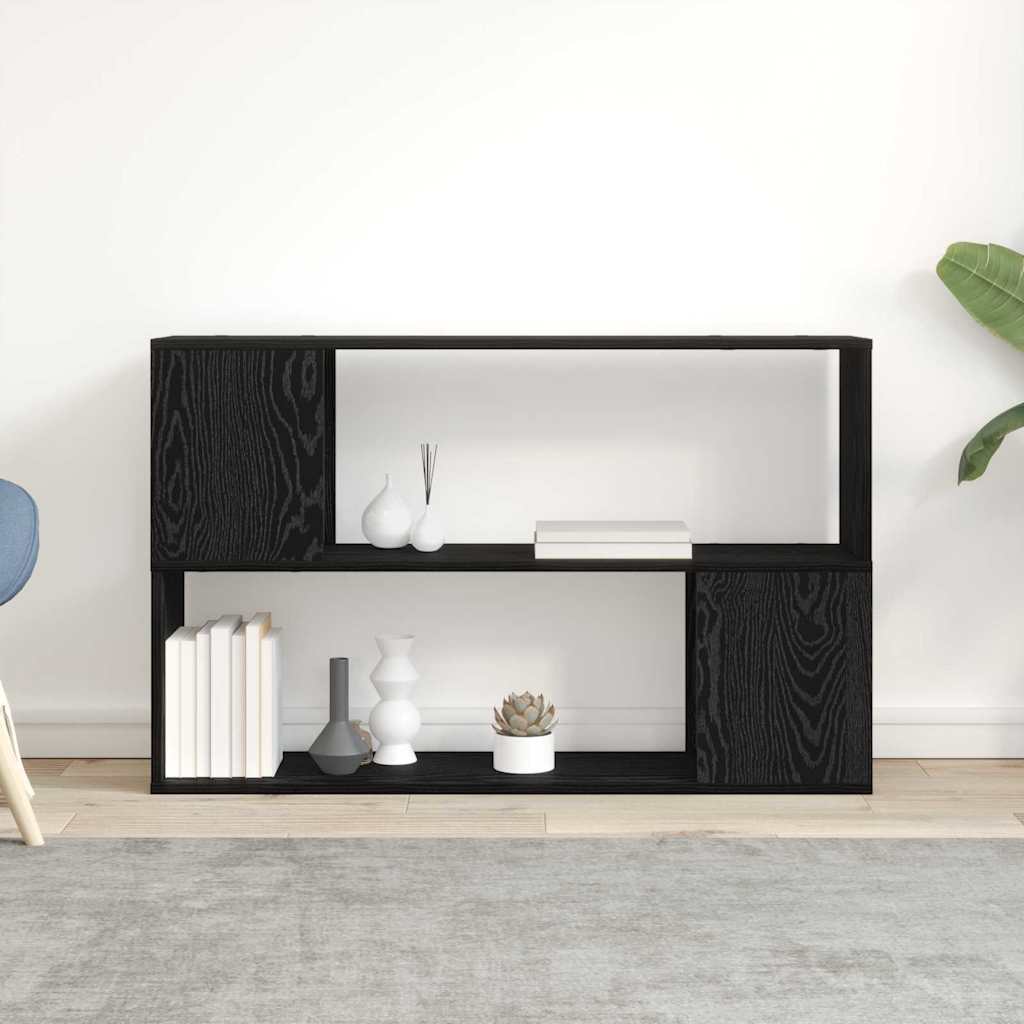 Tv-meubelset Wandgemonteerd Zwart 100 x 24 x 63 cm Bewerkt hout is nu te koop bij PeponiXL, paradijselijk wonen!