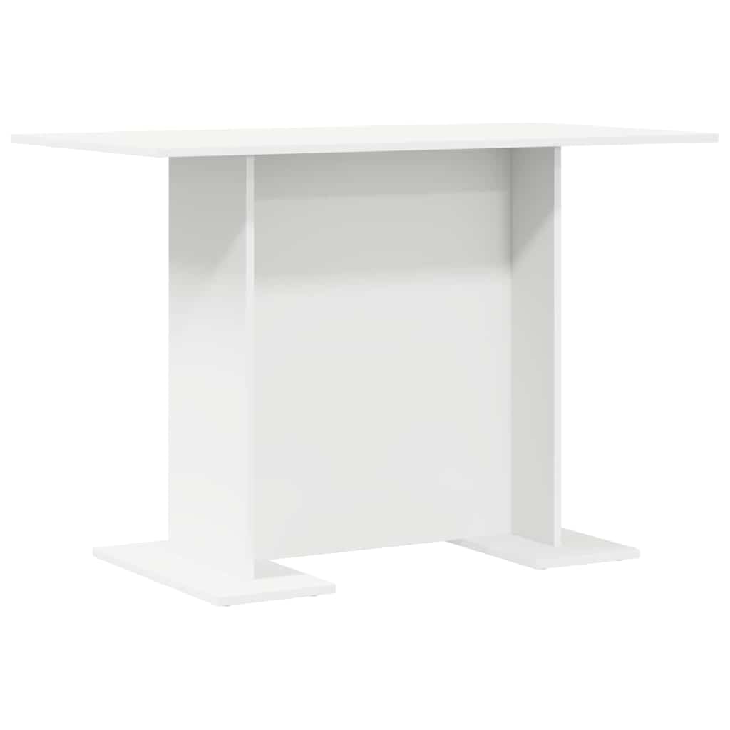 Eettafel Wit 110 x 60 x 75 cm Bewerkt hout is nu te koop bij PeponiXL, paradijselijk wonen!
