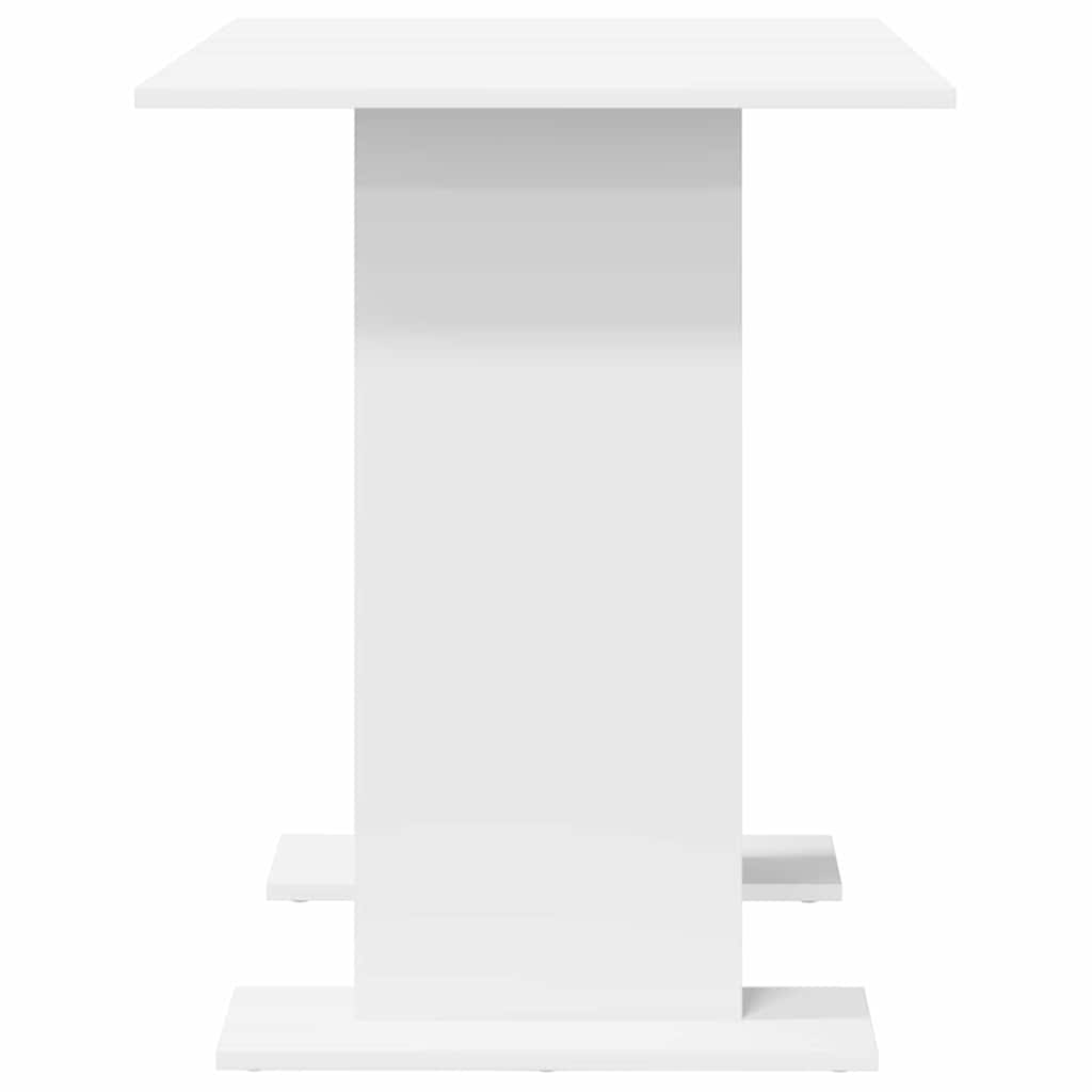 Eettafel Wit 110 x 60 x 75 cm Bewerkt hout is nu te koop bij PeponiXL, paradijselijk wonen!