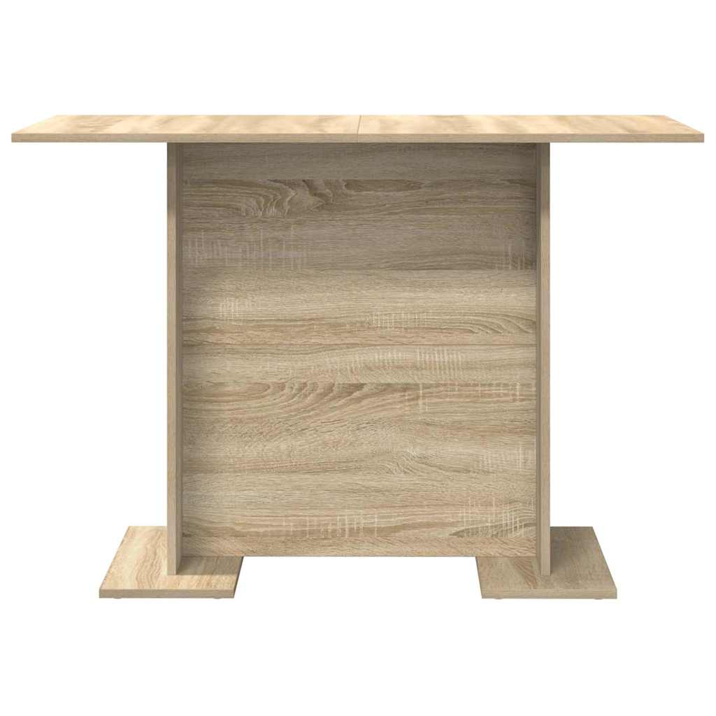 Eettafel Sonoma Eiken 110 x 60 x 75 cm Bewerkt hout is nu te koop bij PeponiXL, paradijselijk wonen!