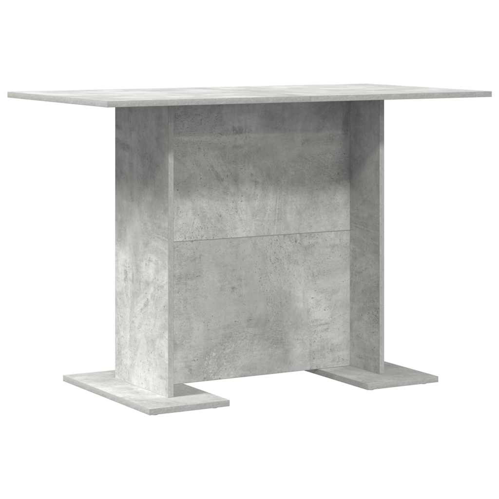 Eettafel Beton Grijs 110 x 60 x 75 cm Bewerkt hout is nu te koop bij PeponiXL, paradijselijk wonen!