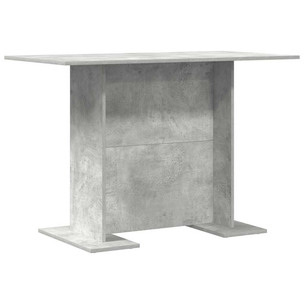 Eettafel Beton Grijs 110 x 60 x 75 cm Bewerkt hout is nu te koop bij PeponiXL, paradijselijk wonen!