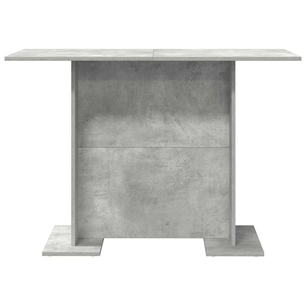 Eettafel Beton Grijs 110 x 60 x 75 cm Bewerkt hout is nu te koop bij PeponiXL, paradijselijk wonen!