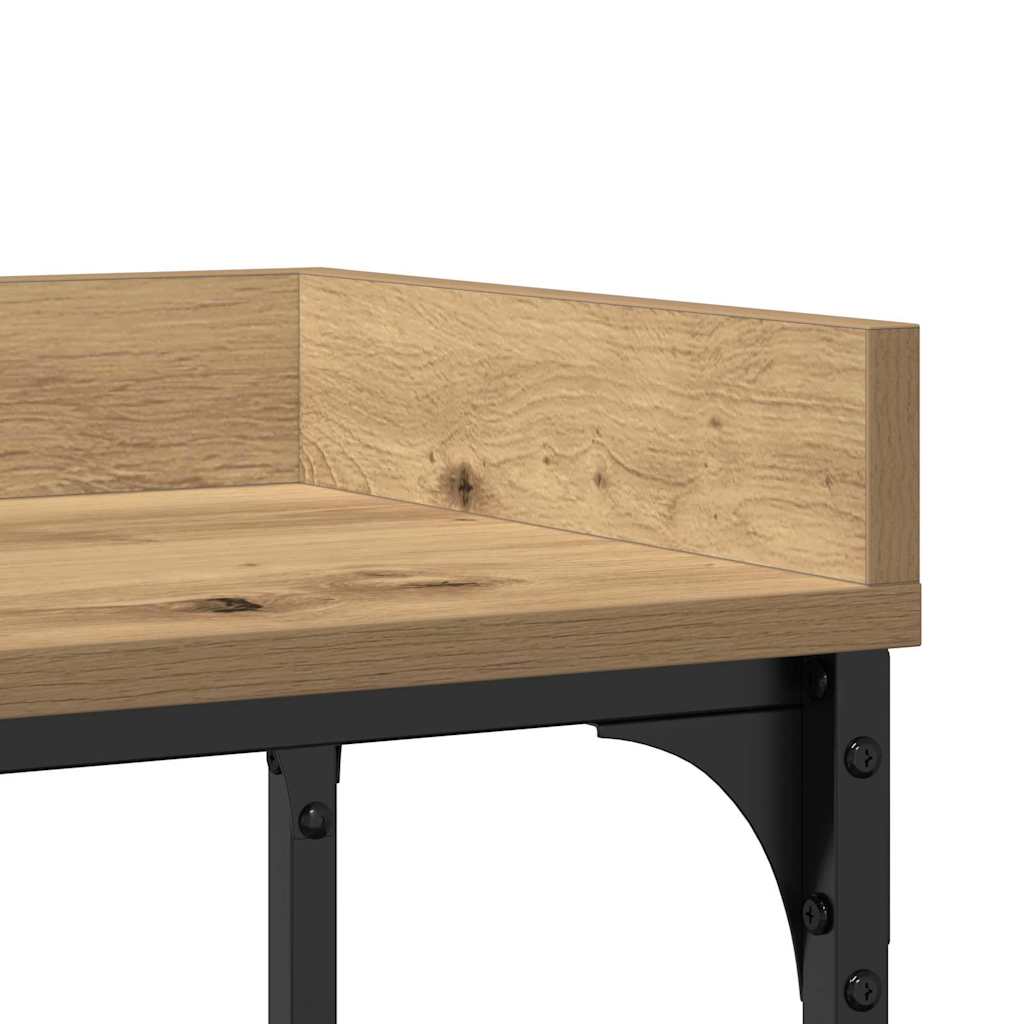 Console Tafel artisanaal eikenkleurig 100 x 30 x 80 cm is nu te koop bij PeponiXL, paradijselijk wonen!