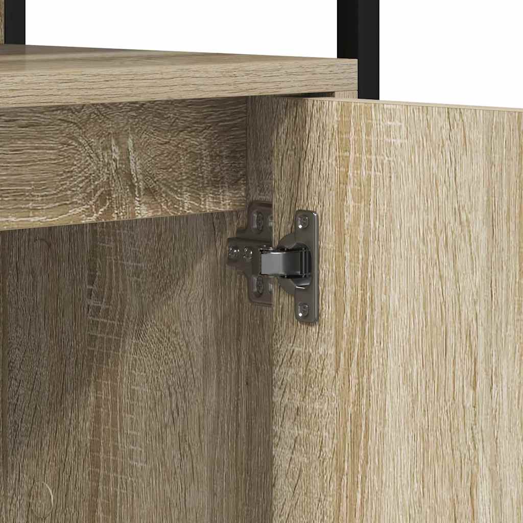 Badkamertenk te kast Bruin 80 x 30 x 60 cm Bewerkt hout is nu te koop bij PeponiXL, paradijselijk wonen!