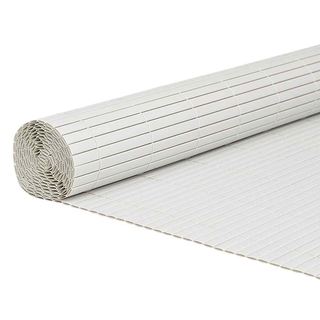 Tuinhek Dubbelzijdig Wit 1,8x3 m PVC is nu te koop bij PeponiXL, paradijselijk wonen!