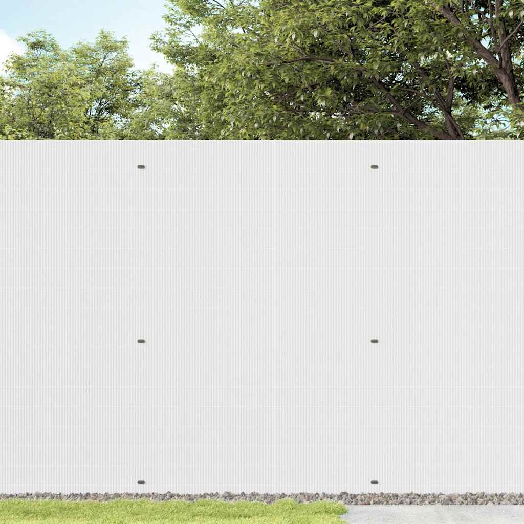 Tuinhek Dubbelzijdig Wit 1,8x3 m PVC is nu te koop bij PeponiXL, paradijselijk wonen!