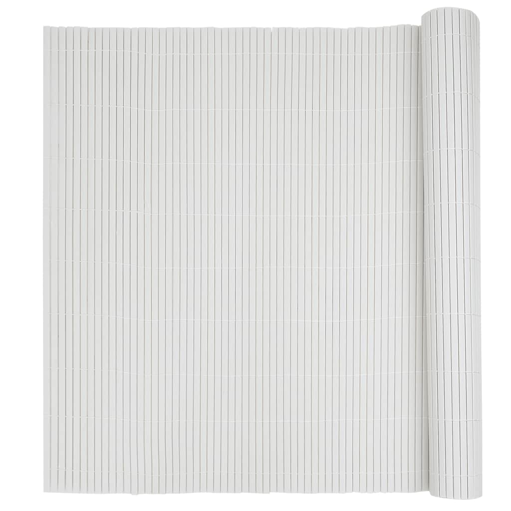 Tuinhek Dubbelzijdig Wit 1,8x3 m PVC is nu te koop bij PeponiXL, paradijselijk wonen!
